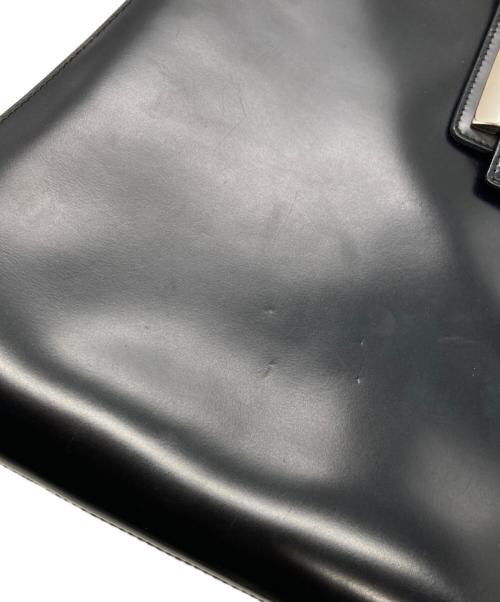Salvatore Ferragamo（サルヴァトーレ フェラガモ）Salvatore Ferragamo (サルヴァトーレ フェラガモ) レザーハンドバッグ ブラック サイズ:なしの古着・服飾アイテム