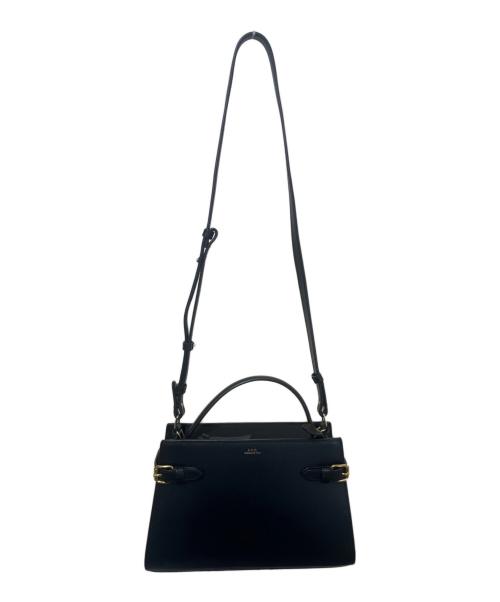 A.P.C.（アーペーセー）A.P.C. (アーペーセー) SAC FARRAH MEDIUM ショルダーバッグ ブラックの古着・服飾アイテム