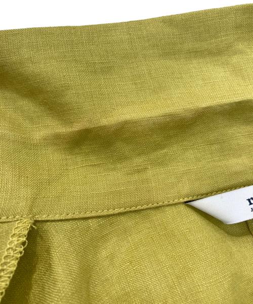 JOURNAL STANDARD（ジャーナルスタンダード）JOURNAL STANDARD (ジャーナルスタンダード) リネンライトシャツジャケット 黄緑 サイズ:Fの古着・服飾アイテム