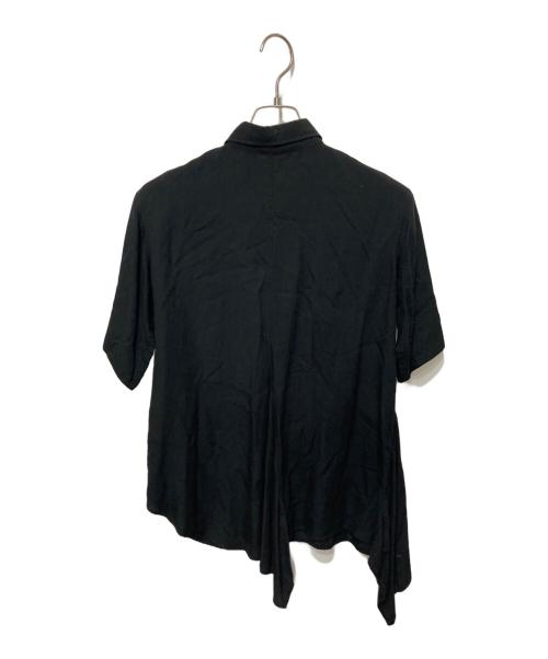 Y's（ワイズ）Y's (ワイズ) 半袖シャツ ブラック サイズ:Ｓの古着・服飾アイテム