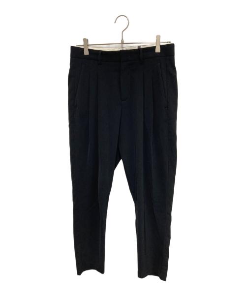 KAZUYUKI KUMAGAI ATTACHMENT（カズユキクマガイ アタッチメント）KAZUYUKI KUMAGAI ATTACHMENT (カズユキクマガイ アタッチメント) タックパンツ ブラック サイズ:1の古着・服飾アイテム