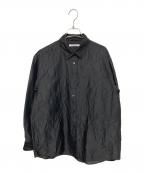 BEAUTY&YOUTHビューティーアンドユース）の古着「BL E CRINCEL SHIRT」｜ブラック