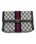 GUCCI（グッチ）の古着「セカンドバッグ」｜ネイビー