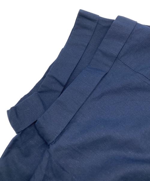 JOURNAL STANDARD（ジャーナルスタンダード）JOURNAL STANDARD (ジャーナルスタンダード) ハードマンズリネンコットンフレンチスリーブスキッパーシャツ ネイビー サイズ:FREEの古着・服飾アイテム