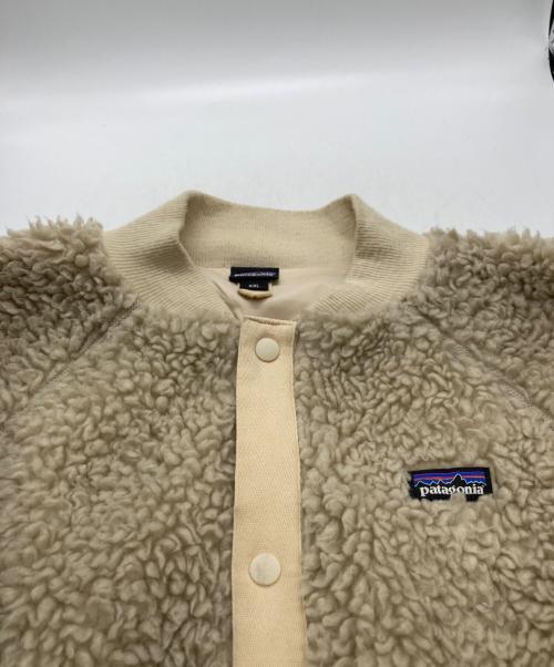 Patagonia（パタゴニア）Patagonia (パタゴニア) キッズ・レトロX・ボマー・ジャケット アイボリー サイズ:XXL（キッズ）の古着・服飾アイテム