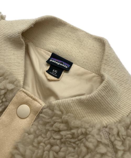 Patagonia（パタゴニア）Patagonia (パタゴニア) キッズ・レトロX・ボマー・ジャケット アイボリー サイズ:XXL（キッズ）の古着・服飾アイテム