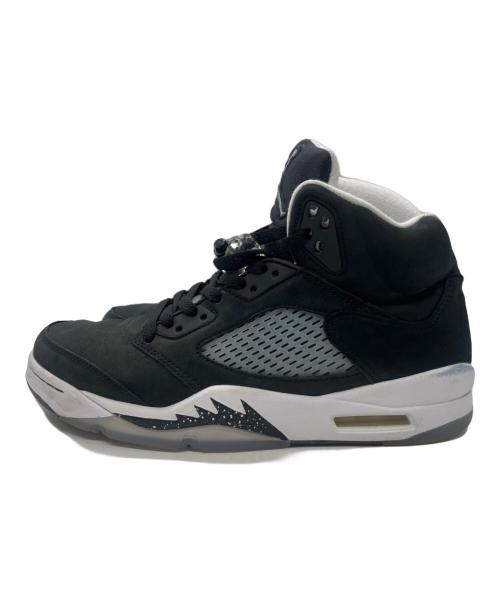 NIKE（ナイキ）NIKE (ナイキ)  Air Jordan 5 Retro（エアジョーダン 5 レトロ ）ハイカットスニーカー ブラック サイズ:US9の古着・服飾アイテム