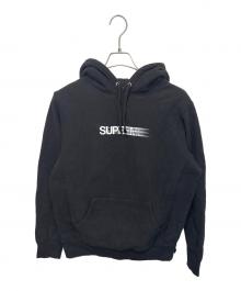 SUPREME（シュプリーム）の古着「Motion Logo Hooded Sweatshirt」｜ブラック