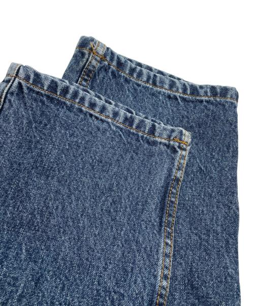 HUGO BOSS（ヒューゴ ボス）HUGO BOSS (ヒューゴ ボス) ハイブリッドデザイン ブルー リジッドデニム インディゴ サイズ:36×32の古着・服飾アイテム