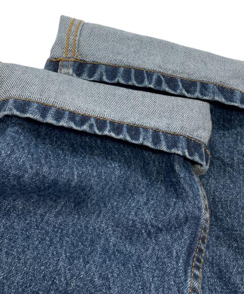 HUGO BOSS（ヒューゴ ボス）HUGO BOSS (ヒューゴ ボス) ハイブリッドデザイン ブルー リジッドデニム インディゴ サイズ:36×32の古着・服飾アイテム