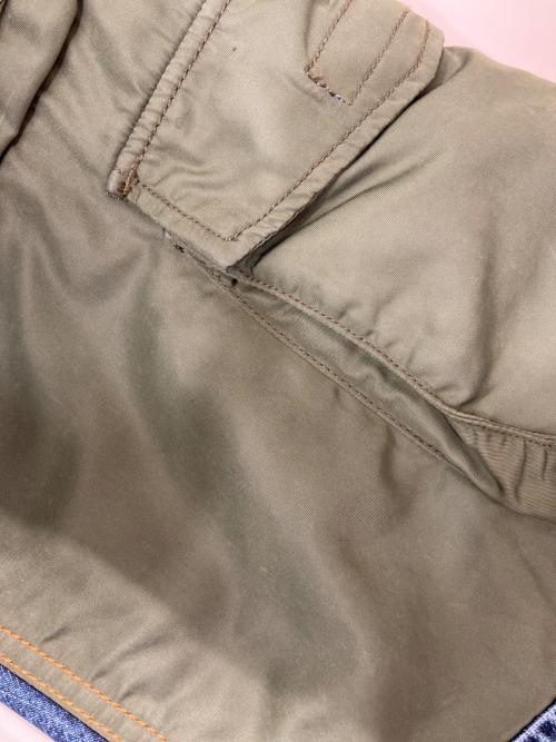 HUGO BOSS（ヒューゴ ボス）HUGO BOSS (ヒューゴ ボス) ハイブリッドデザイン ブルー リジッドデニム インディゴ サイズ:36×32の古着・服飾アイテム