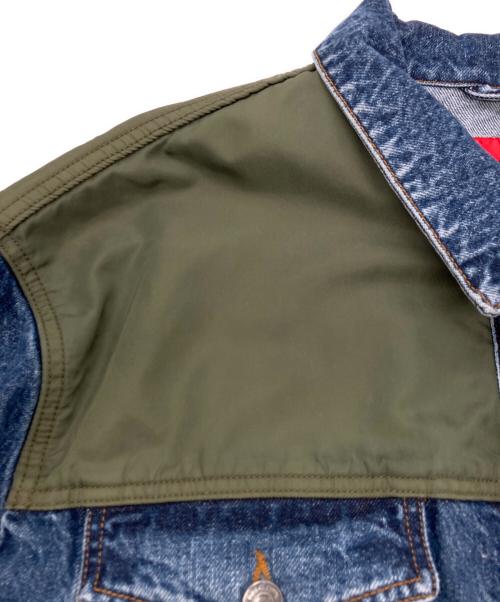 HUGO BOSS（ヒューゴ ボス）HUGO BOSS (ヒューゴ ボス) ハイブリッドデニムジャケット インディゴ サイズ:XLの古着・服飾アイテム