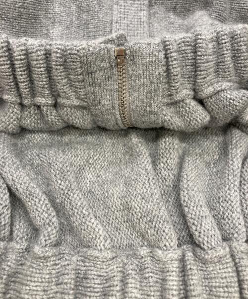theory（セオリー）theory (セオリー) ウールカシミヤ クロップドパーカー グレー サイズ:Ｓの古着・服飾アイテム