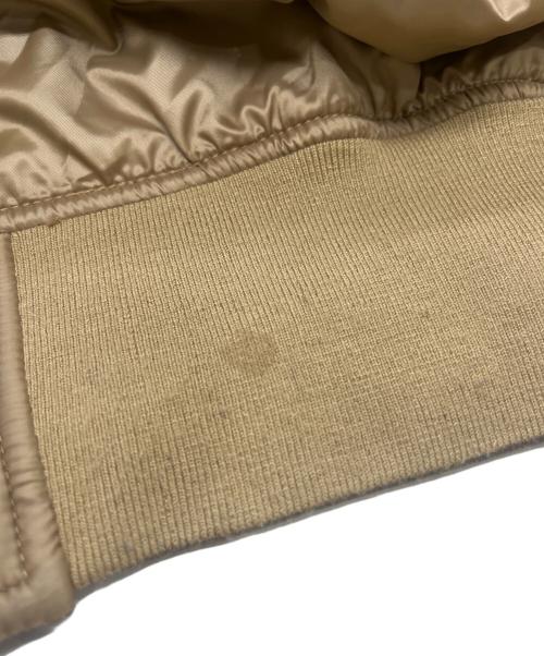 BABYLONE（バビロン）BABYLONE (バビロン) リバーシブルミドルMA-1 ベージュ サイズ:FREEの古着・服飾アイテム