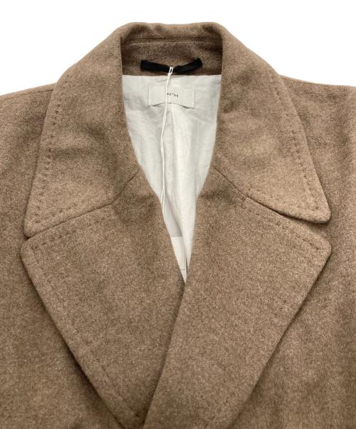 ATON（エイトン）ATON (エイトン) カシミヤフリースダブルコート /  CASHMERE FLEECE  ブラウン サイズ:4の古着・服飾アイテム