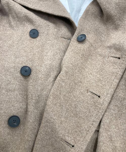 ATON（エイトン）ATON (エイトン) カシミヤフリースダブルコート /  CASHMERE FLEECE  ブラウン サイズ:4の古着・服飾アイテム