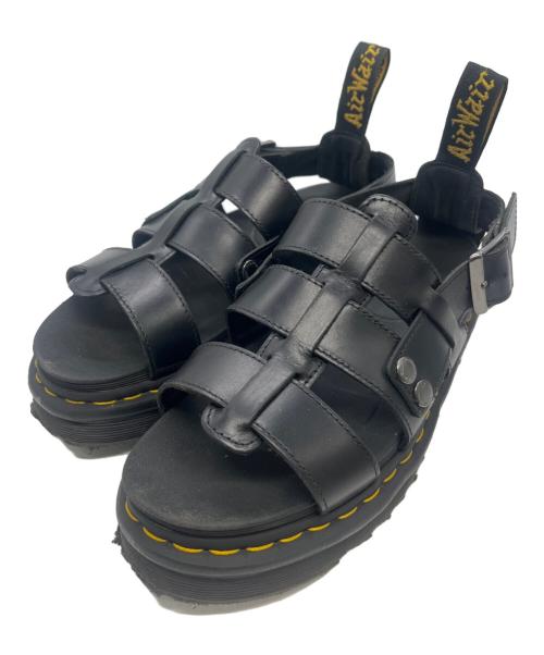 Dr.Martens（ドクターマーチン）Dr.Martens (ドクターマーチン) TERRY サンダル ブラック サイズ:UK7の古着・服飾アイテム