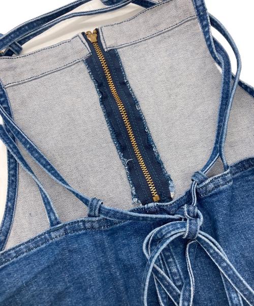 LEE（リー）LEE (リー) ROSSO (ロッソ) 別注 RONT ZIP JUMPER SKIRT インディゴ サイズ:Ｓの古着・服飾アイテム