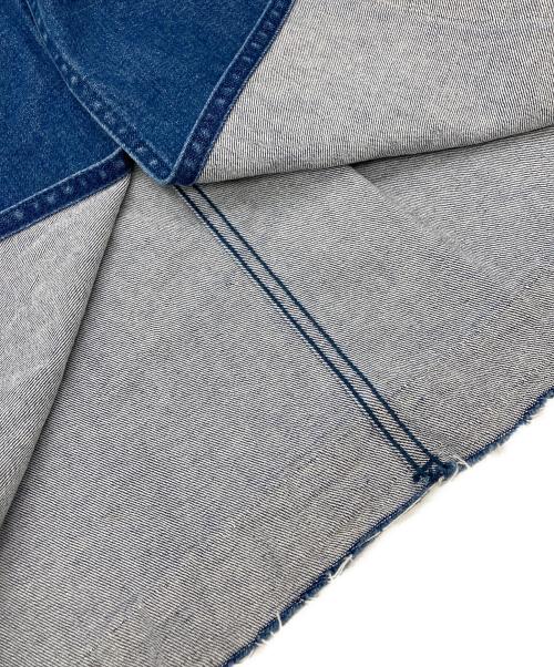 LEE（リー）LEE (リー) ROSSO (ロッソ) 別注 RONT ZIP JUMPER SKIRT インディゴ サイズ:Ｓの古着・服飾アイテム