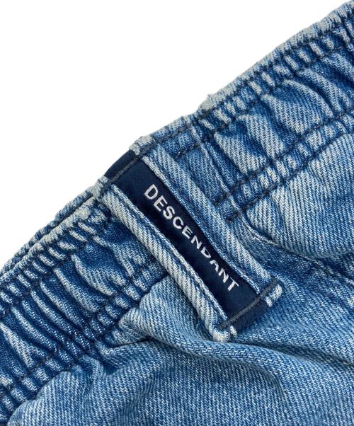 DESCENDANT（ディセンダント）DESCENDANT (ディセンダント) SHORE DENIM BEACH TROUSERS ブルー サイズ:2の古着・服飾アイテム