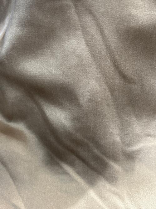 Mame Kurogouchi（マメクロゴウチ）Mame Kurogouchi (マメクロゴウチ) スエードシルクタッチドレス ブラウン サイズ:2の古着・服飾アイテム