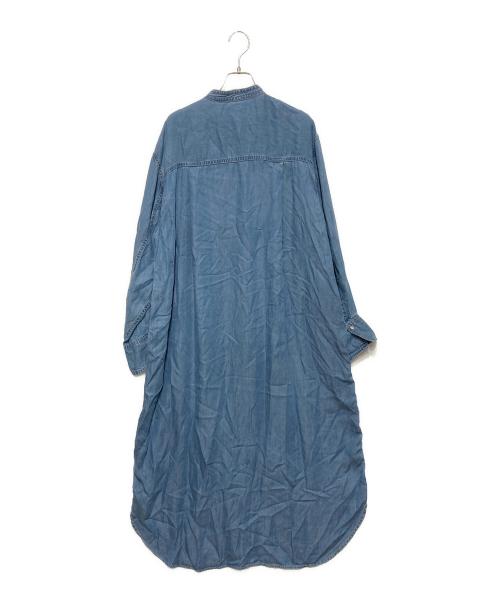 SHIPS（シップス）SHIPS (シップス) ランダム ピンタック デニム ワンピース インディゴ サイズ:38の古着・服飾アイテム