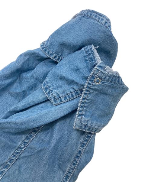 SHIPS（シップス）SHIPS (シップス) ランダム ピンタック デニム ワンピース インディゴ サイズ:38の古着・服飾アイテム