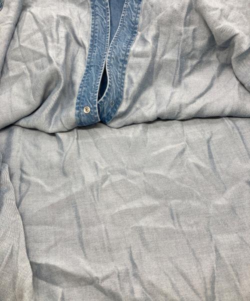 SHIPS（シップス）SHIPS (シップス) ランダム ピンタック デニム ワンピース インディゴ サイズ:38の古着・服飾アイテム