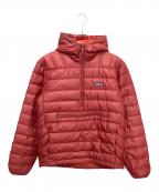 Patagoniaパタゴニア）の古着「DOWN SWEATER PULLOVER HOODY」｜レッド