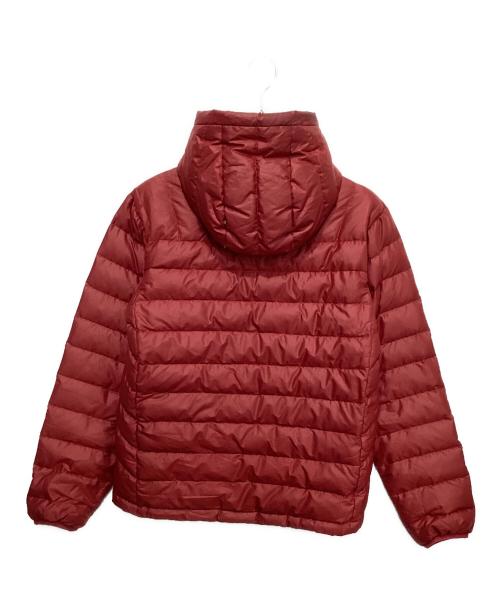 Patagonia（パタゴニア）Patagonia (パタゴニア) DOWN SWEATER PULLOVER HOODY レッド サイズ:XSの古着・服飾アイテム