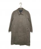 Burberry'sバーバリーズ）の古着「ウールカシミヤヘリンボーンコート」｜グレー