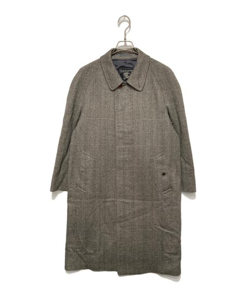 Burberry's（バーバリー）Burberry's (バーバリーズ) ウールカシミヤヘリンボーンコート グレー サイズ:Lの古着・服飾アイテム