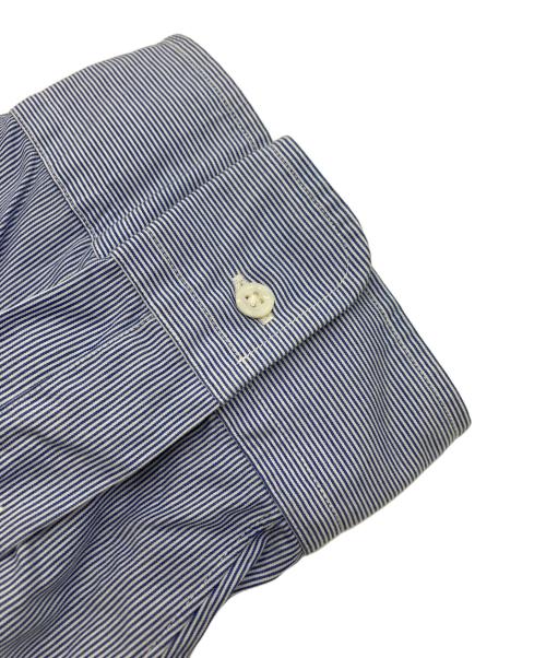 POLO RALPH LAUREN（ポロ・ラルフローレン）POLO RALPH LAUREN (ポロ・ラルフローレン) ストライプシャツ ブルー サイズ:40-84の古着・服飾アイテム