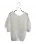 Whim Gazette (ウィムガゼット) 2wayアイレットメッシュハーフスリーブプルオーバー ホワイト サイズ:FREE：8000円