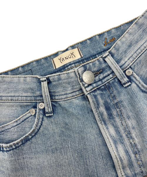 YANUK（ヤヌーク）YANUK (ヤヌーク) ボーイズストレートデニム LEA/レア インディゴ サイズ:24の古着・服飾アイテム