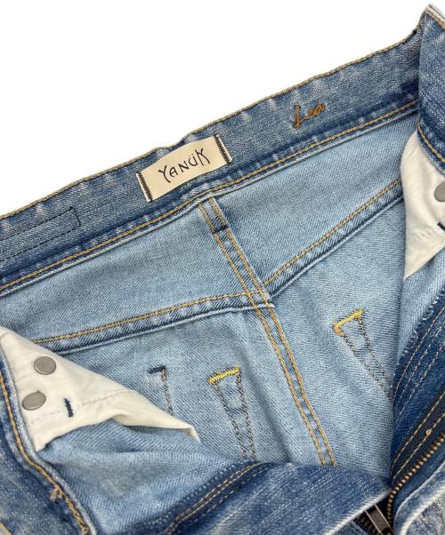 YANUK（ヤヌーク）YANUK (ヤヌーク) ボーイズストレートデニム LEA/レア インディゴ サイズ:24の古着・服飾アイテム