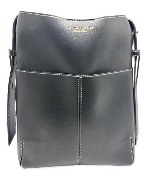 JILL BY JILLSTUART（ジル バイ ジルスチュアート）JILL BY JILLSTUART (ジル バイ ジルスチュアート) ベルトトートバッグ ブラックの古着・服飾アイテム