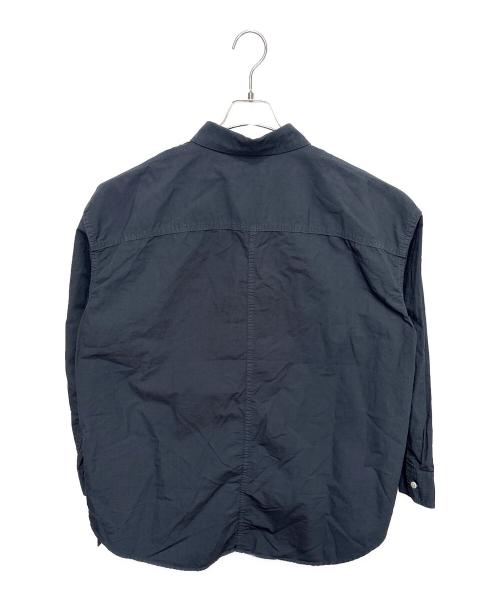 Plage（プラージュ）Plage (プラージュ) linen mix kakou シャツ ネイビー サイズ:FREEの古着・服飾アイテム
