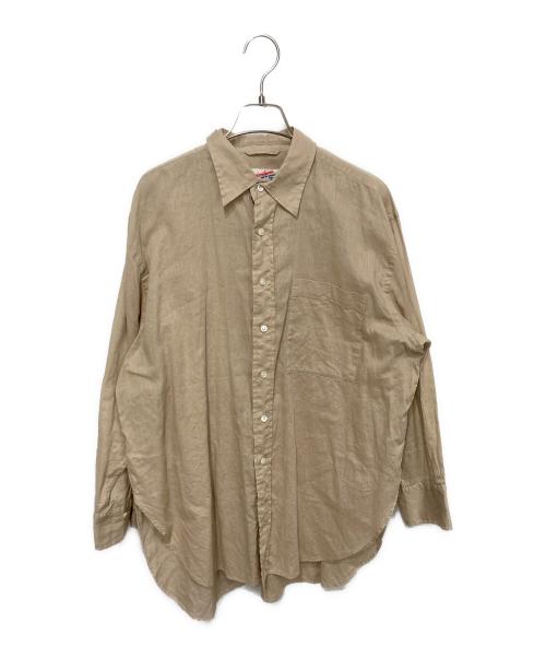Spick and Span（スピック＆スパン）Spick and Span (スピックアンドスパン) コットンリネンルーズシャツ ベージュ サイズ:FREEの古着・服飾アイテム