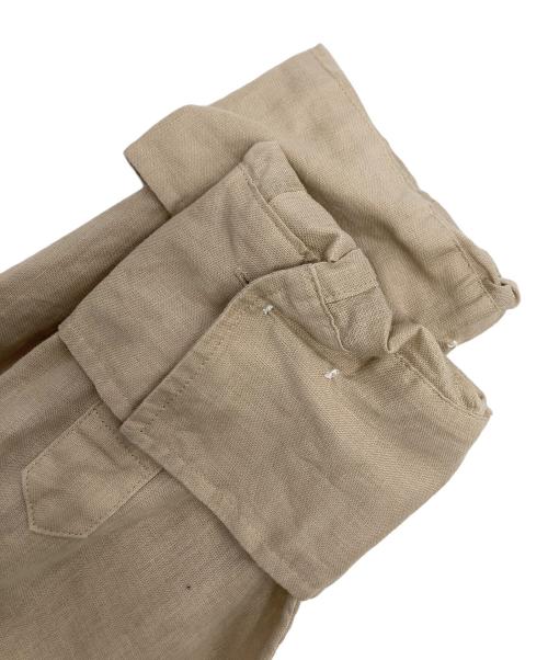 Spick and Span（スピック＆スパン）Spick and Span (スピックアンドスパン) コットンリネンルーズシャツ ベージュ サイズ:FREEの古着・服飾アイテム