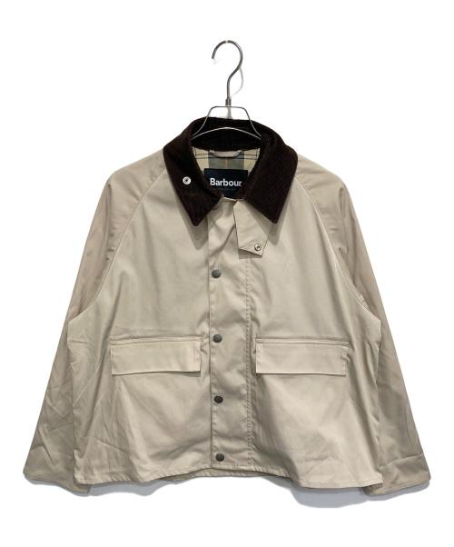 Barbour（バブアー）Barbour (バブアー) JAPAN LIMITED ウール ショート ブルゾン ベージュ サイズ:38の古着・服飾アイテム