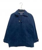 BEAU TEMPS BELLE MERボー・タン・ベル・メール）の古着「スモックジャケット」｜ネイビー