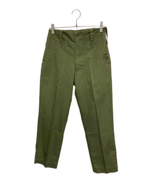 MILITARY（ミリタリー）MILITARY (ミリタリー) レプリカベイカーパンツ グリーン サイズ:75/80/96の古着・服飾アイテム