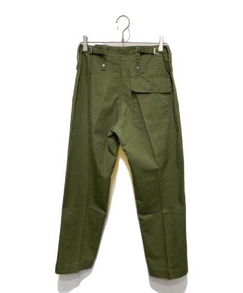 MILITARY（ミリタリー）MILITARY (ミリタリー) レプリカベイカーパンツ グリーン サイズ:75/80/96の古着・服飾アイテム