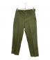 MILITARY（ミリタリー）の古着「レプリカベイカーパンツ」｜グリーン