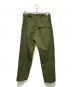 MILITARY (ミリタリー) レプリカベイカーパンツ グリーン サイズ:75/80/96：5000円