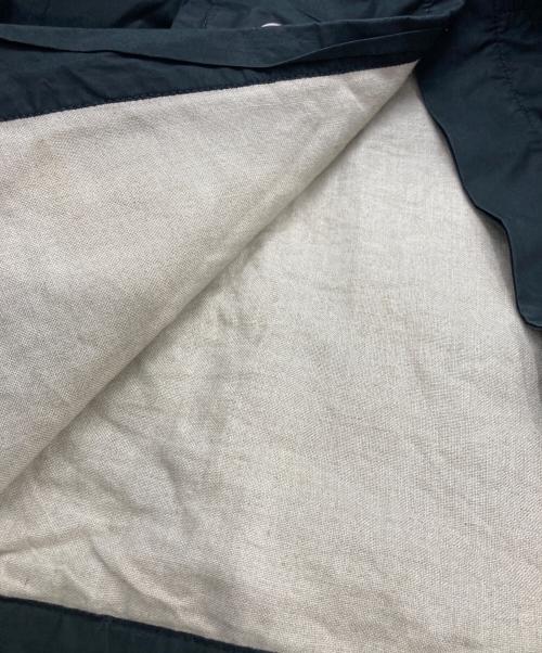 FRANK LEDER（フランクリーダー）FRANK LEDER (フランクリーダー) ウォッシュドコットン ステンカラーコート ブラック サイズ:Ｓの古着・服飾アイテム