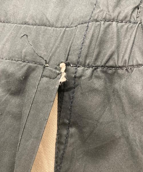 FRANK LEDER（フランクリーダー）FRANK LEDER (フランクリーダー) ウォッシュドコットン ステンカラーコート ブラック サイズ:Ｓの古着・服飾アイテム