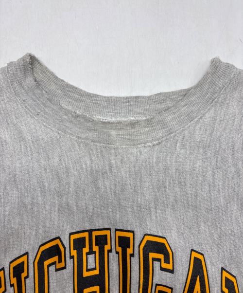 Champion REVERSE WEAVE（チャンピオン リバース ウィーブ）Champion REVERSE WEAVE (チャンピオン リバース ウィーブ) カレッジプリント リバースウィーブスウェット グレー サイズ:XXLの古着・服飾アイテム