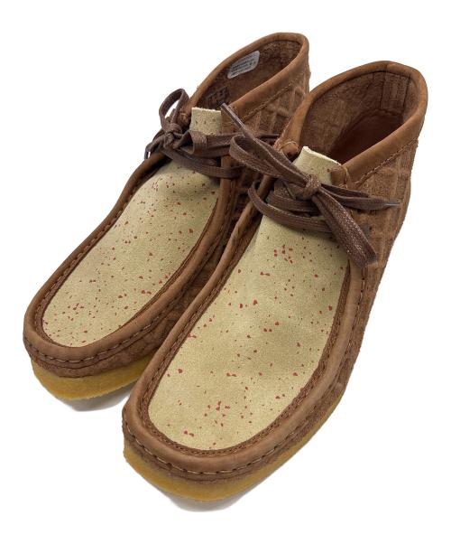 CLARKS（クラークス）CLARKS (クラークス) SWEET CHICK (スウィートチック) WALLABEE　BOOT　ワラビーブーツ ブラウン サイズ:27㎝　UK 8 1/2　FIT Gの古着・服飾アイテム